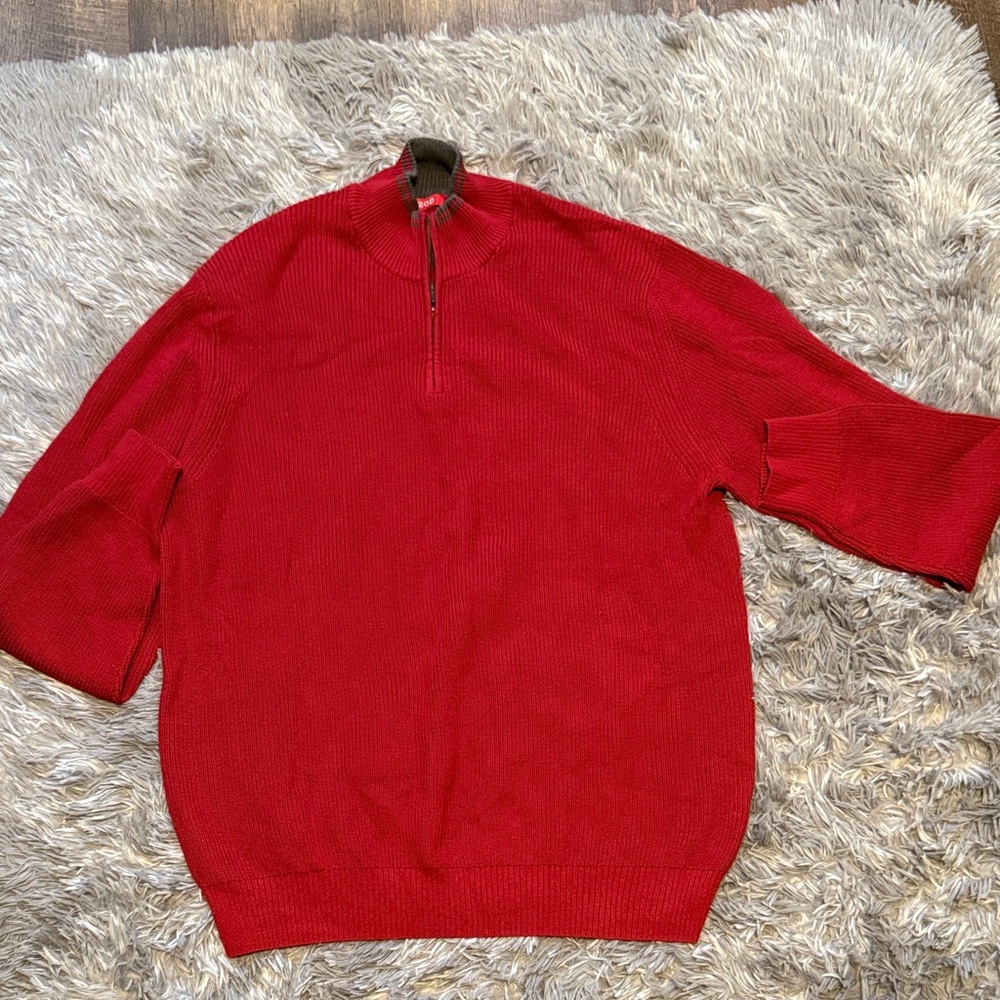 Men's Red Sweater
